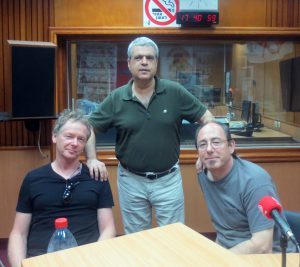 הגיטריסט גארי גרין והמתופף מלקולם מורטימור, מלהקת ג'נטל ג'יאנט